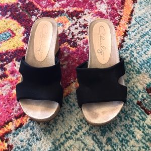 Black wedge Charly Amar Size 6
